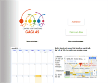 Tablet Screenshot of gagl45.org